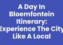 A Day in Bloemfontein Itinerary: Experience the City Like a Local