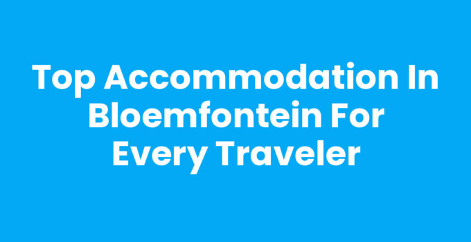Cozy Accommodation in Bloemfontein, ideal for travelers
