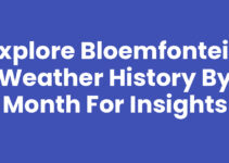 Explore Bloemfontein Weather History by Month for Insights