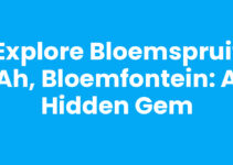 Explore Bloemspruit AH, Bloemfontein: A Hidden Gem