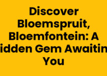 Discover Bloemspruit, Bloemfontein: A Hidden Gem Awaiting You