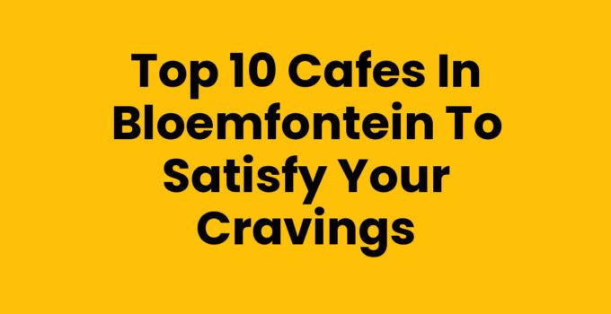 A cozy cafe scene highlighting the best cafes in Bloemfontein