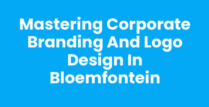 Corporate branding and logo design examples in Bloemfontein