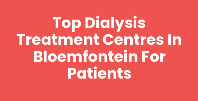 Image of Dialysis Treatment Centres in Bloemfontein