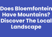 Does Bloemfontein Have Mountains? Discover the Local Landscape