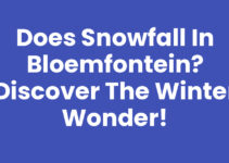 Does snowfall in Bloemfontein? Discover the Winter Wonder!