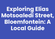 Exploring Elias Motsoaledi Street, Bloemfontein: A Local Guide Exploring Elias Motsoaledi Street, Bloemfontein: A Local Guide
