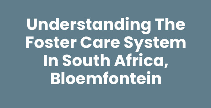 Children in a supportive environment within the foster care system in South Africa, Bloemfontein.