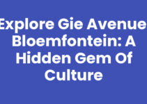 Explore Gie Avenue, Bloemfontein: A Hidden Gem of Culture