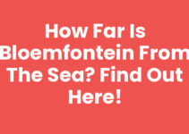 How Far is Bloemfontein from the Sea? Find Out Here!