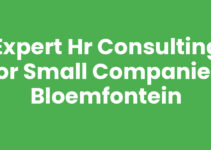 Expert HR Consulting for Small Companies, Bloemfontein