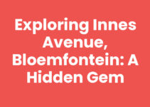 Exploring Innes Avenue, Bloemfontein: A Hidden Gem