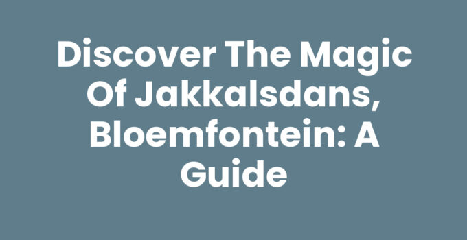 Jakkalsdans dance performance in Bloemfontein showcasing traditional costumes.