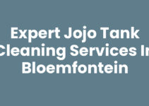 Expert Jojo Tank Cleaning Services in Bloemfontein
