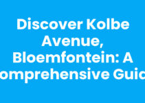 Discover Kolbe Avenue, Bloemfontein: A Comprehensive Guide Discover Kolbe Avenue, Bloemfontein: A Comprehensive Guide