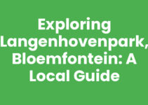 Exploring Langenhovenpark, Bloemfontein: A Local Guide