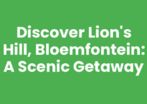 Discover Lion’s Hill, Bloemfontein: A Scenic Getaway