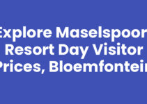 Explore Maselspoort Resort Day Visitor Prices, Bloemfontein