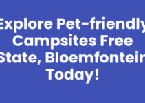 Explore Pet-friendly Campsites Free State, Bloemfontein Today!