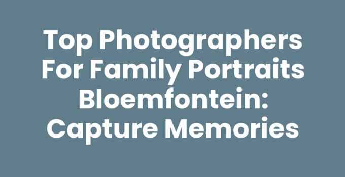 Photographers for family portraits Bloemfontein capturing a joyful family moment