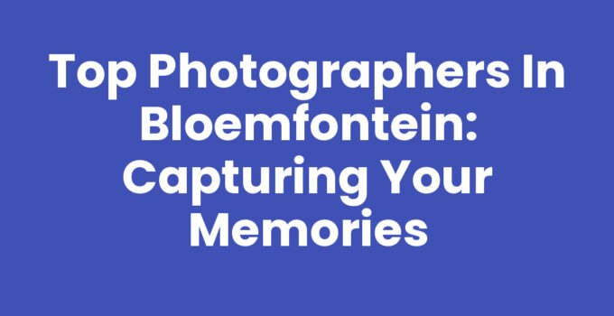 Photographers in Bloemfontein capturing beautiful memories during a wedding.