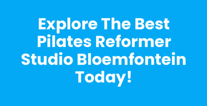 Pilates reformer studio in Bloemfontein showcasing various reformers