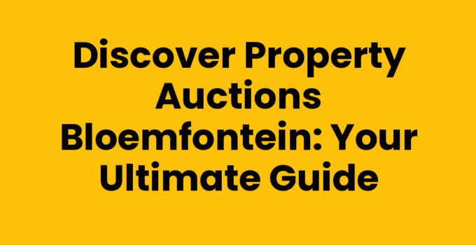 Property auctions Bloemfontein showcasing bidders and auctioneer