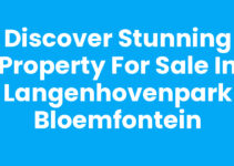 Discover Stunning Property for Sale in Langenhovenpark Bloemfontein