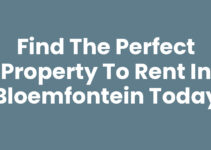 Find the Perfect Property to Rent in Bloemfontein Today