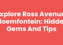 Explore Ross Avenue, Bloemfontein: Hidden Gems and Tips Explore Ross Avenue, Bloemfontein: Hidden Gems and Tips