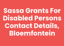 SASSA Grants for Disabled Persons Contact Details, Bloemfontein SASSA Grants for Disabled Persons Contact Details, Bloemfontein