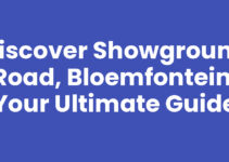 Discover Showground Road, Bloemfontein: Your Ultimate Guide