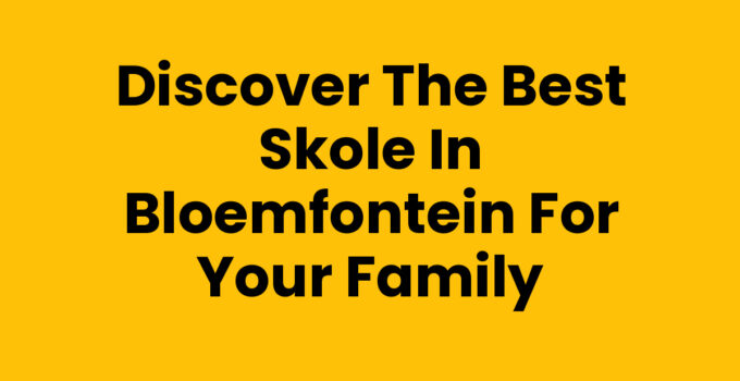 Skole in Bloemfontein - A scenic view of educational institutions