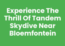 Experience the Thrill of Tandem Skydive Near Bloemfontein