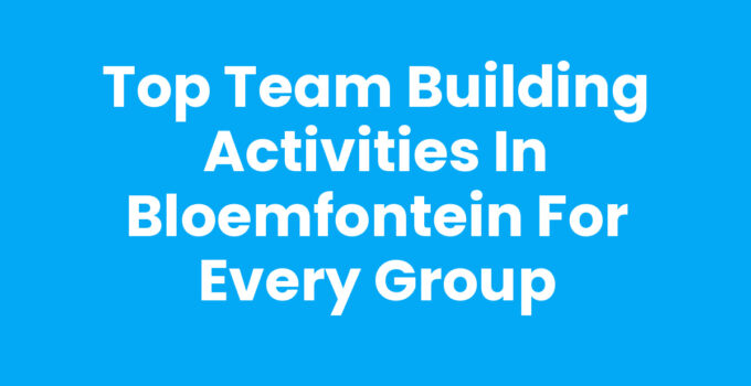 Team building activities in Bloemfontein showcasing group engagement