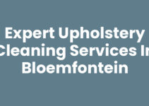 Expert Upholstery Cleaning Services in Bloemfontein