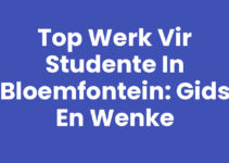Top Werk vir studente in Bloemfontein: Gids en Wenke