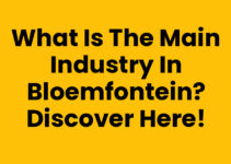 What is the main industry in Bloemfontein? Discover Here!