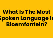 What is the most spoken language in Bloemfontein?