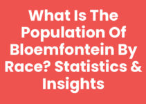 What is the population of Bloemfontein by race? Statistics & Insights