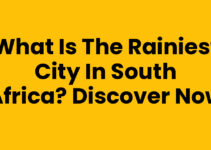 What is the rainiest city in South Africa? Discover Now