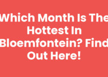 Which Month is the Hottest in Bloemfontein? Find Out Here!